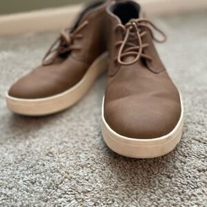 Izod Men's Brown Casual Shoes, Size 8